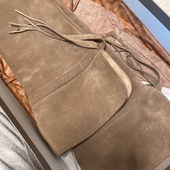 Franco Sarto over the knee boots tan 6.5 - Picture 4 of 7